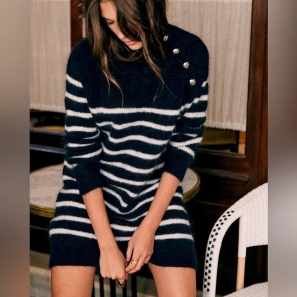 Sezane Tessa Dress - Size Small (Like New Condition)